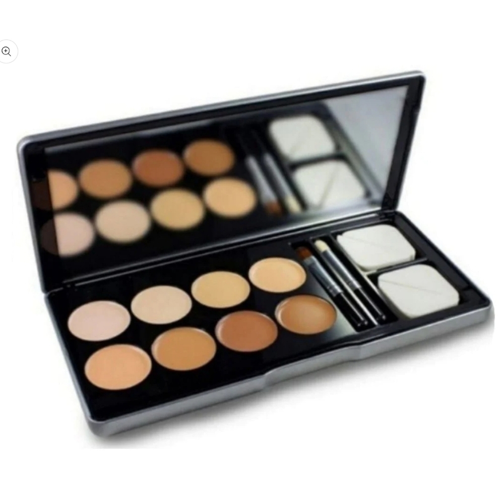 "CONCEAL ME" CONCEALER SET WITH CONCEALER, SPONGES, AND BRUSH APPLICATORS